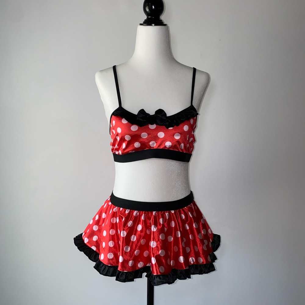 Mini Mouse Inspired Lingerie Set